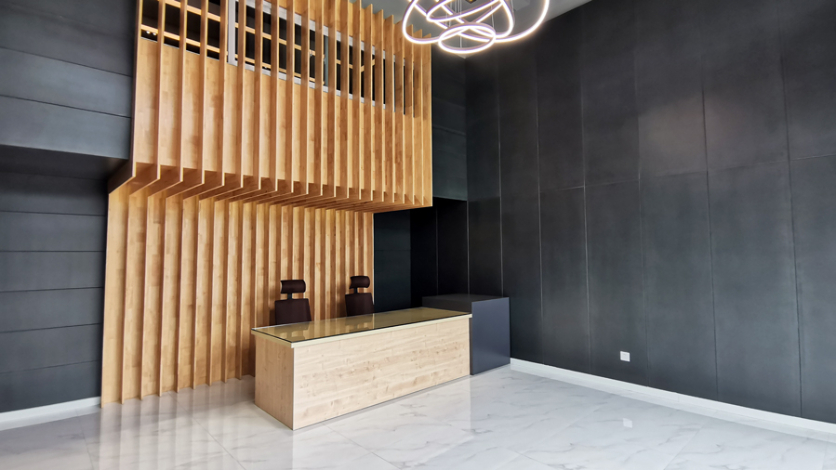 中山辦公家具定制項目 | 遇見對的設計，房地產辦公空間也能這么玩！